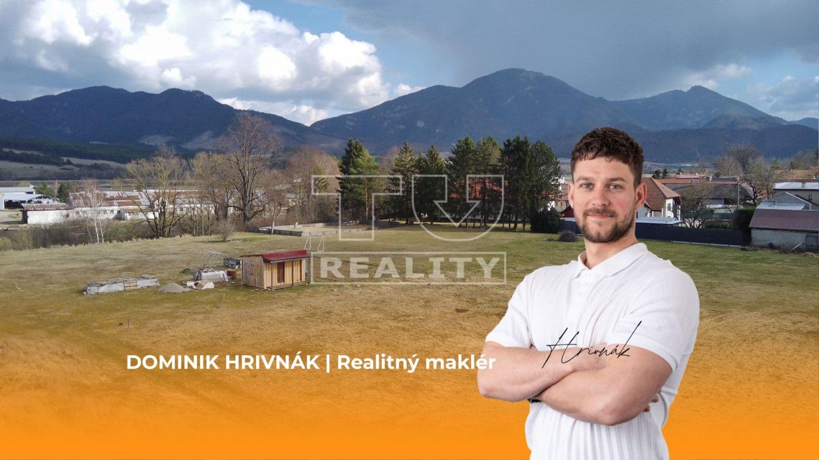 Pozemok s projektom na 4-izbový bungalov